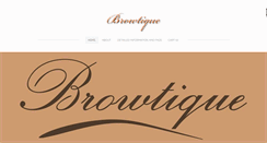 Desktop Screenshot of browtiquecork.com