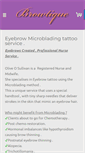 Mobile Screenshot of browtiquecork.com